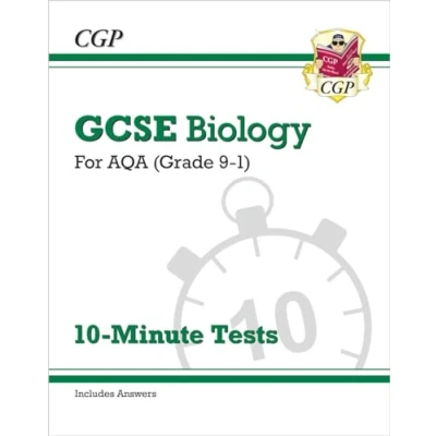 Afbeelding van Grade 9 1 GCSE Biology: AQA 10 Minute Tests (with answers)