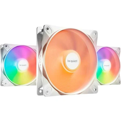 Afbeelding van Be quiet! LIGHT WINGS LX 120mm PWM high speed White Triple Pack