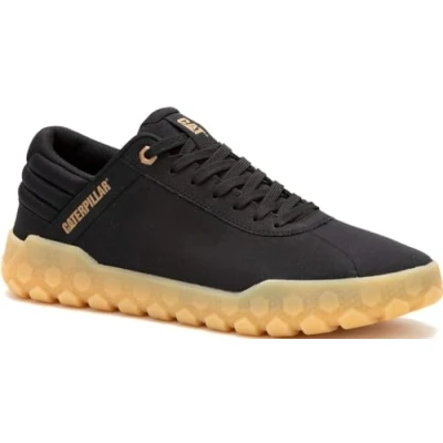 Afbeelding van Cat Footwear Heren Hex + Canvas Sneaker, Zwart, 41 EU