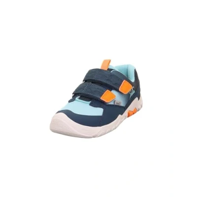 Afbeelding van Superfit Jongens Trace Sneakers, blauw lichtgroen 8000, 34 EU