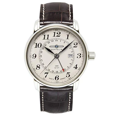 Afbeelding van Zeppelin GRAF Horloge, Heren, Maat: One Size, Braun