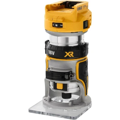 Afbeelding van DeWalt DCW600N Accukantenfrees 18V Body Zonder accu&quot;;s en lader XJ