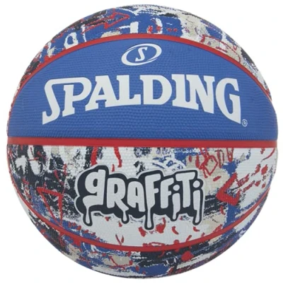 Afbeelding van Spalding Graffiti (Size 7) Basketbal Heren Blauw / Rood Maat: 7
