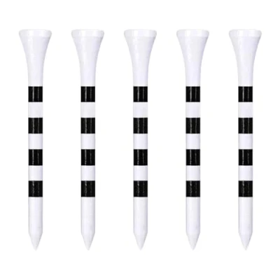 Afbeelding van Zivisk Bamboe Golf Tees 70mm 100 Count, 2 3/4 &quot;Lange Houten Wit