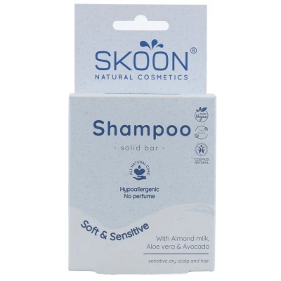 Afbeelding van Skoon Solid shampoo soft &amp; sensitive 90 g