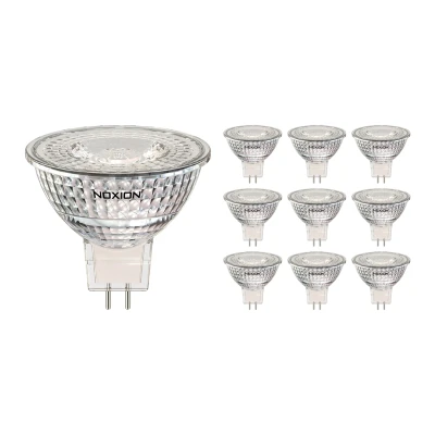 Afbeelding van Voordeelpak 10x Noxion LED Spot GU5.3 MR16 4.4W 345lm 36D 840 Koel Wit Dimbaar Vervangt 35W.