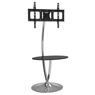 Afbeelding van Techly ICA TR13 70 Fixed flat panel floor stand Zwart, Zilver vloer standaard