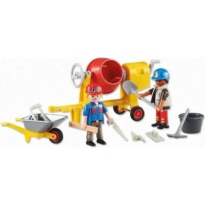 Afbeelding van PLAYMOBIL 6339 2 bouwvakkers met folieverpakking