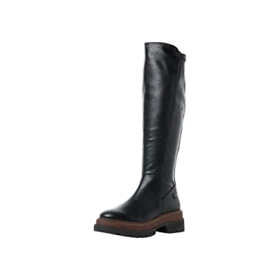 Afbeelding van Marco Tozzi Dames by Guido Maria Kretschmer 2 85600 29 kniehoge laarzen, zwart, 40 EU