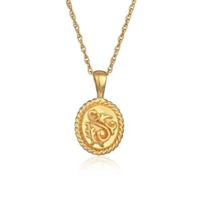 Afbeelding van Elli Vintage Ornament Ketting goldcoloured, Dames, Maat: 45, Gold coloured