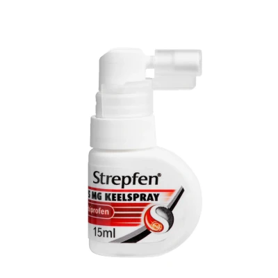 Afbeelding van Strepfen Keelspr Munt&amp;Kers Skv 8,75mg/D(=3spr)15ml