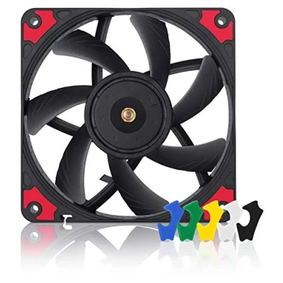 Afbeelding van Noctua NF A12x15 PWM chromax.black.swap Ventilatorhuis 120mm 450 1.850 tpm zwart