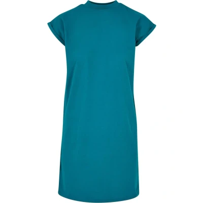 Afbeelding van Urban Classics Turtle Extended Shoulder Jerseyjurk, Dames, Maat: XS, Watergreen