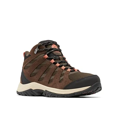 Afbeelding van Columbia Redmond III MID Waterproof Outdoorschoenen, Dames, Maat: 39.5, Cordovan/dark coral Leer en textiel