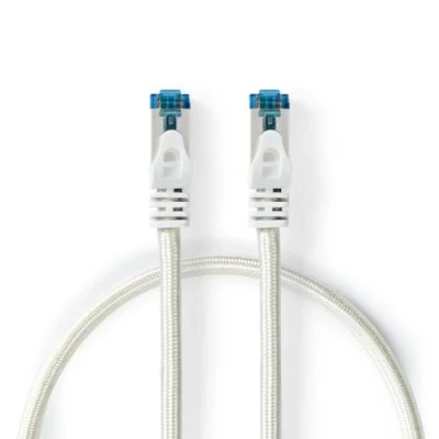 Afbeelding van CAT6a Kabel S/FTP RJ45 Male 0.50 m Snagless Rond Nedis