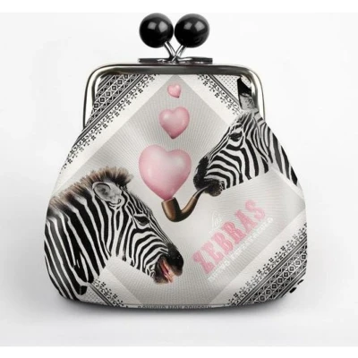 Afbeelding van Portemonnee Zebras Bonjour Mon Coussin