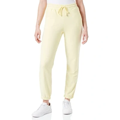 Afbeelding van Thejoggconcept Jcsafine Jogging Trainingsbroek, Dames, Maat: Large, Lemon meringue