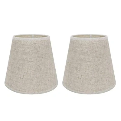 Afbeelding van Eastlion 2 Pack 6.2&quot; E14 Nachtkastje Lampenkap Wandlamp Kristallen Kroonluchter Lampenkapjes, Liene