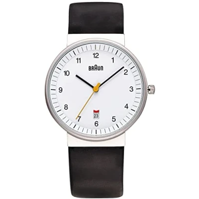 Afbeelding van Braun Bn0032Whbkg Analoog Kwarts Polshorloge voor Heren