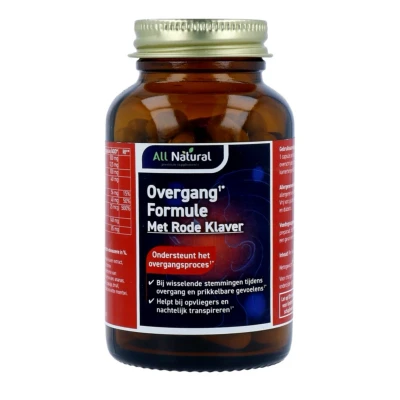 Afbeelding van All Natural Overgang Formule Capsules 60CP