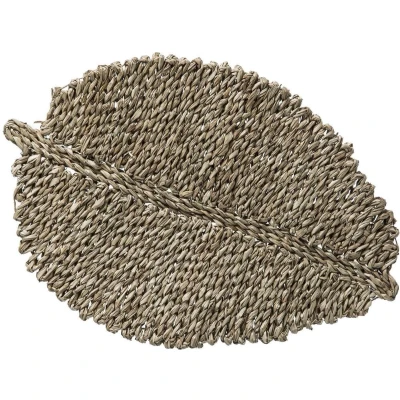 Afbeelding van Set van 4x stuks Placemats zeegras naturel 48 x 33 cm
