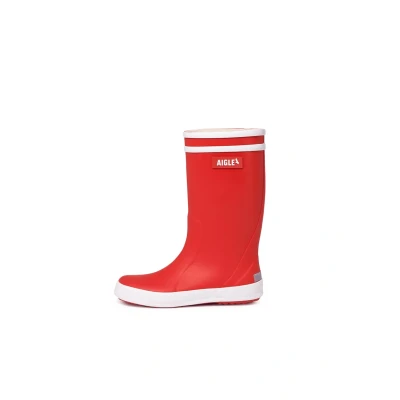Afbeelding van Regenlaars Aigle Kids Lolly Pop 2 Rouge/Blanc Schoenmaat 27