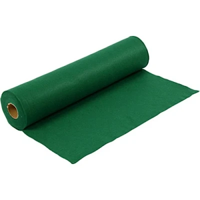 Afbeelding van Rol Knutsel vilt Groen 45 cm x 5 meter 1,5 mm