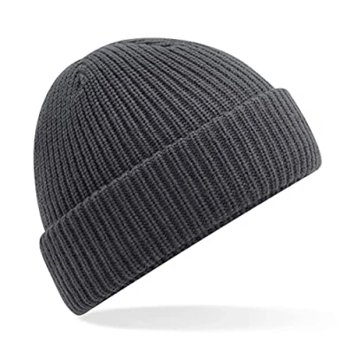 Afbeelding van Beechfield B505 Waterafstotende Thermische Elementen Beanie, Grafiet Grijs, Small X Large