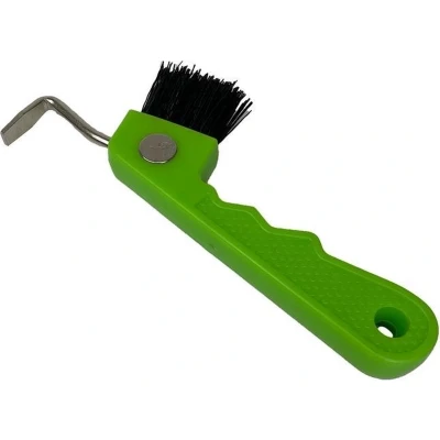 Afbeelding van Harry&#039;s Horse Hoevenkrabber/borstel magneet One Size Groen