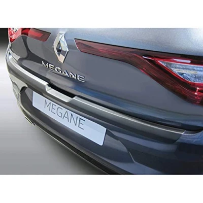 Afbeelding van RGM ABS Achterbumper beschermlijst passend voor Renault Megane IV 5 deurs 2016 2020 Zwart