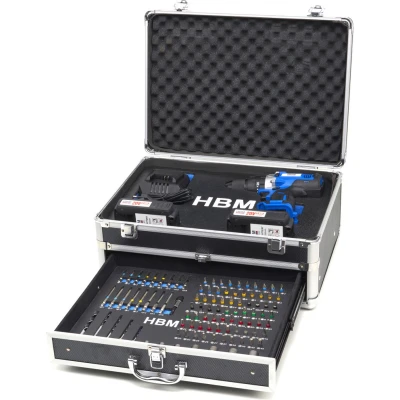 Afbeelding van HBM accuboormachine 20 Volt 2,0 Ah 100 delig