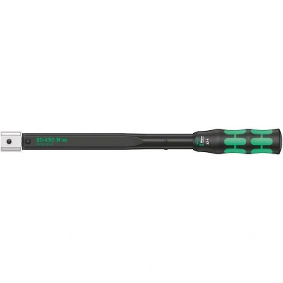 Afbeelding van Wera Click Torque XP 4 draaimomentsleutel met standaard instellingenvoor insteekgereedschappen, 20 250 Nm, 14x18 x 20,0 Nm