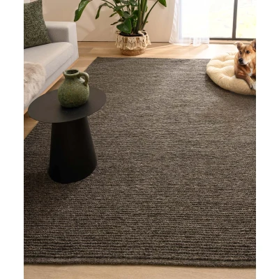 Afbeelding van Wollen Vloerkleed Narvik Taupe 140x200 Cm