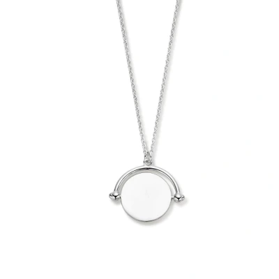 Afbeelding van YO&amp;NO Ketting Dames Rondje 41 + 4 cm Sieraden Vrouw Gerhodineerd Zilver 925