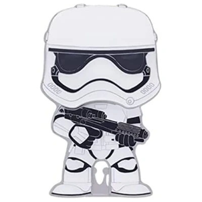 Afbeelding van Funko Star Wars Pin POP! Stormtrooper 10 cm Wit