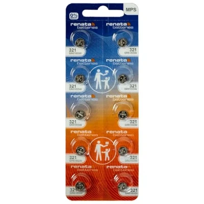 Afbeelding van SR616SW horloge Batterij 321 Renata 10 stuks