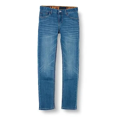 Afbeelding van Levi&#039;s LVB 510 Everyday Performance Jeans Skinny Fit voor kinderen, Maat: 104, Calabasas
