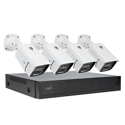 Afbeelding van PNI House IPMAX POE 3 videobewakingskit, NVR met 4 poorten,en camera&#039;s 3MP, buiten, Power over Ethernet, gezichtsdetectie