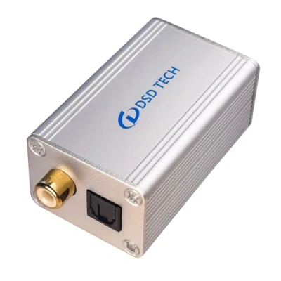 Afbeelding van DSD TECH SH AU01A USB naar TOSLINK coaxiale optische audioadapter