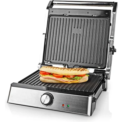 Afbeelding van Contact Grill 2000 W 29 x 23 cm Regelbare temperatuur Kunststof / Ne