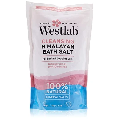 Afbeelding van Westlab Cleansing Himalaya badzout zakje, 1 kg