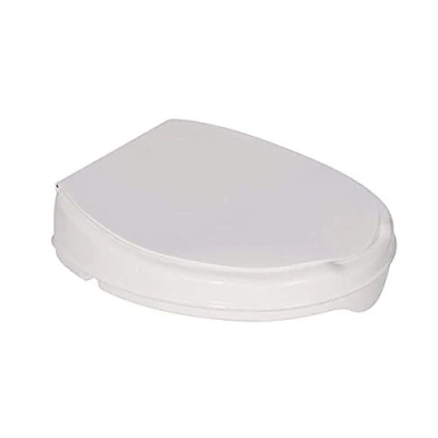 Afbeelding van Homecraft Savanah verhoogde toiletbril met Lid_p 5.1 cm