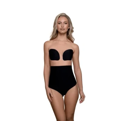 Afbeelding van Bye Bra Push Up Cups, Zelfklevende Bh, Lichtgewicht, Tot 25 Keer Herbruikbaar, Stiksels En Naadvrij, Zwart, B