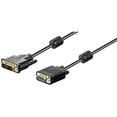 Afbeelding van Premium DVI A naar VGA kabel / zwart 2 meter