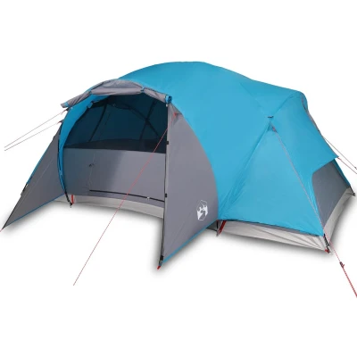 Afbeelding van vidaXL Gezinstent crossvent 8 persoons waterdicht blauw