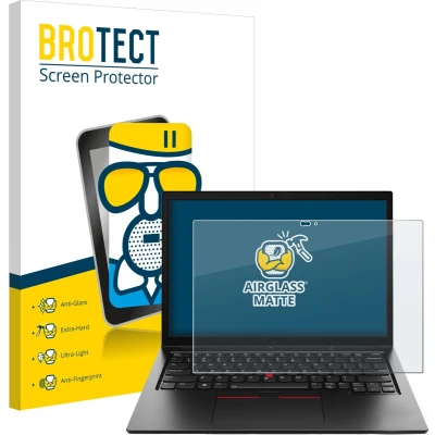Afbeelding van BROTECT Antireflecterende Glas Screen Protector Mat voor Lenovo ThinkPad L13 Yoga Gen 4 Schermbeschermer [Beschermglas Folie niet Gehard Glas]