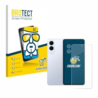 Afbeelding van BROTECT Screenprotector voor Samsung Galaxy S25 Edge (Voor+Camera) Folie Beschermfolie Beschermglas transparant