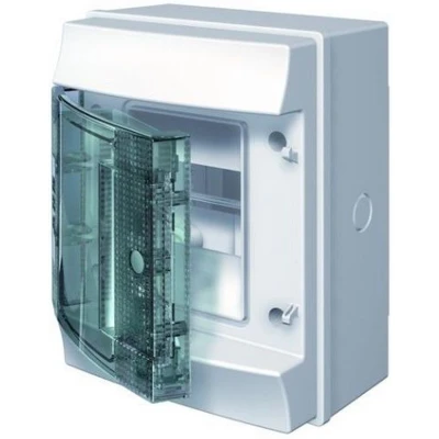 Afbeelding van ABB Mistral groepenkast industrie lijn met deur IP65, 1x 4 modules 1SL1210A00