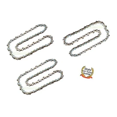 Afbeelding van 3 x zaagketting 40 cm; 1,3 mm; 3/8 &quot;; 57 TG geschikt voor Einhell BG EC 1840, 2240, 2040, PKS 1635 kettingzaag