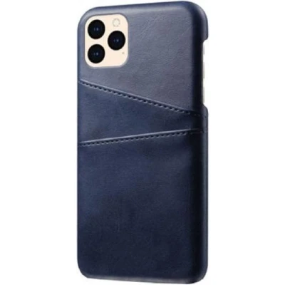 Afbeelding van Casecentive Leren Wallet back case iPhone 12 / Pro blauw